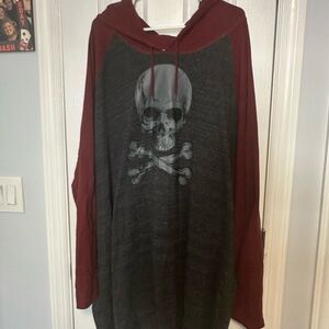 True Nation 6XLT Skull Shirt